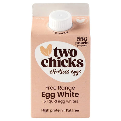 Two Chicks Free Range Liquid Egg White Egg Alternative 500g