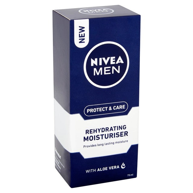 Nivea Men Protect & Care Rehydrating Face Moisturiser 75ml, imported from the UK