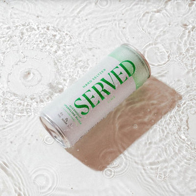 Servert Lime Hard Seltzer 250ml