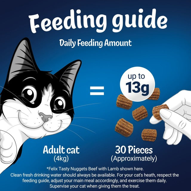 Felix chicken and duck cat treats 50g - British product