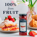 St Dalfour strawberry fruit spread 284g (British brand)