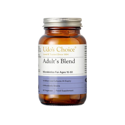 Udos Choice Adult's Blend Probiotic Supplement 60 Capsules