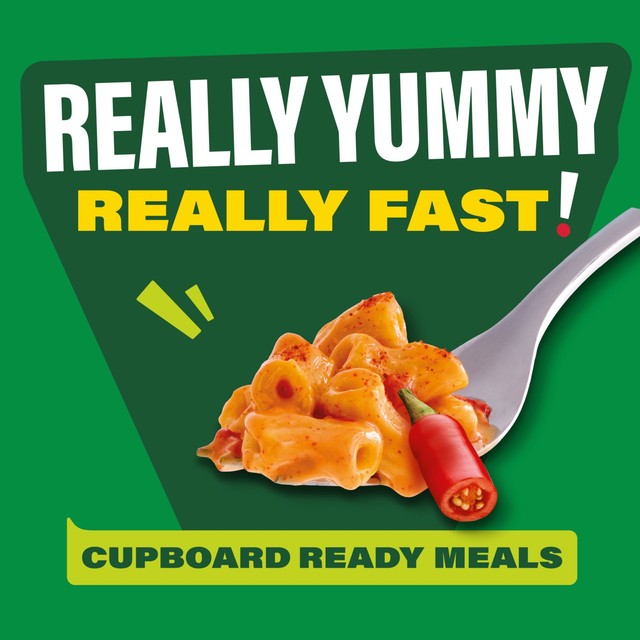 Dolmio Spicy Chorizo Fusilli microwave pasta meal 250g - British product