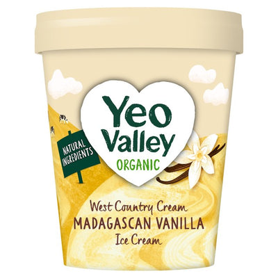Yeo Valley Organic Vanilla Ice Cream 500ml