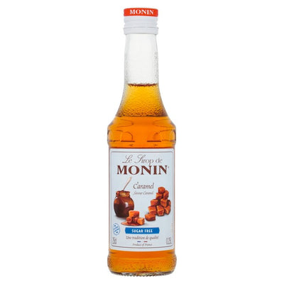 Monin zuckerfreier Karamell-Kaffee-Cocktail-Sirup 250ml