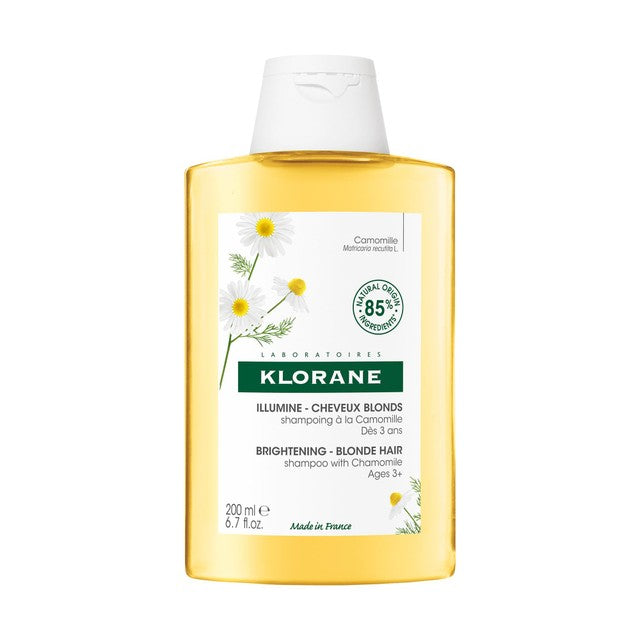Klorane Camomile Shampoo for Blonde Hair 200ml, UK version