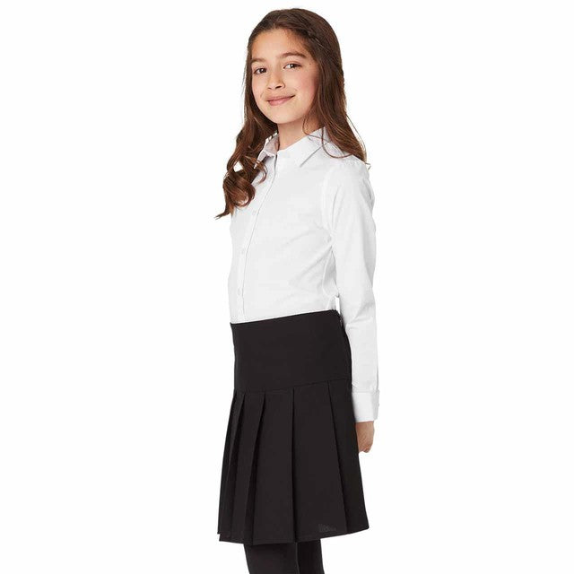 M&S girls slim fit school blouses white 13-14 years, imported from the UK