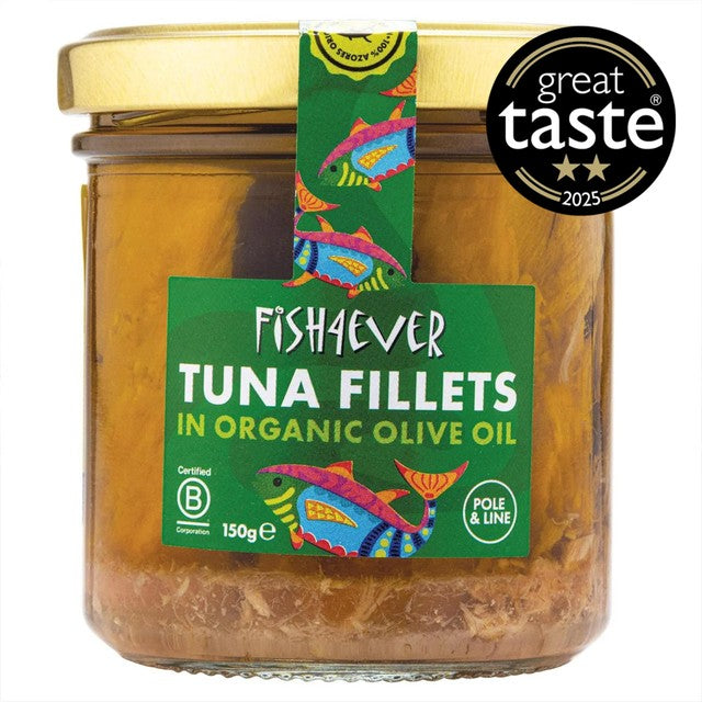 Fish 4 Ever Azores tuna fillets 150g - British product