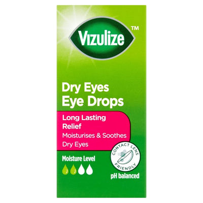 Vizulize Dry Eyes Relief Eye Drops 10ml