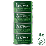 John West tuna chunks in spring water 4 x 125g multipack, UK version