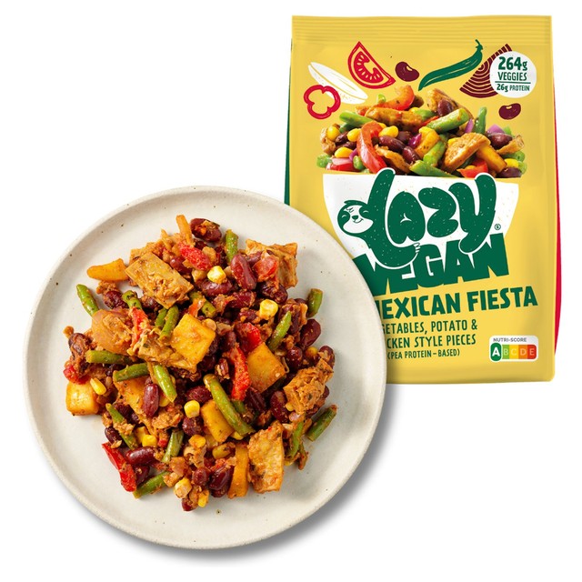 Lazy Vegan Mexican frozen ready meal 400g, UK version