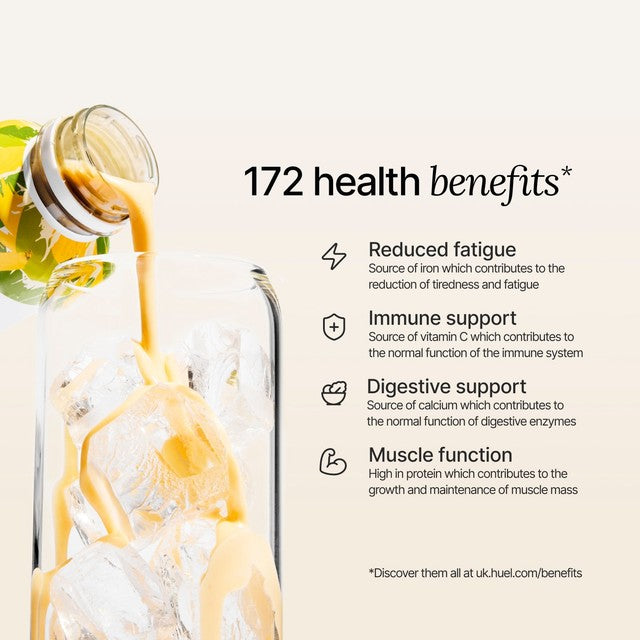 Huel Banana meal replacement drink multipack 4 x 500ml, UK version