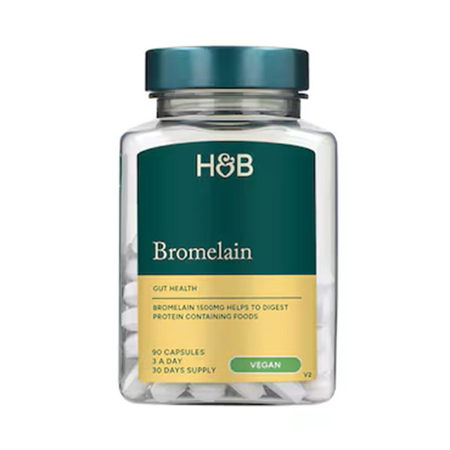Holland & Barrett Bromelain Tablets 90 per pack, UK version