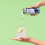 DASH Lime Infused Sparkling Water 4 x 330ml cans - British product