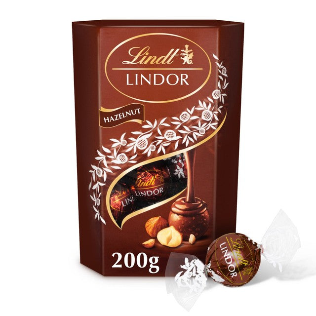Lindt Hazelnut Chocolate Truffles 200g, UK version