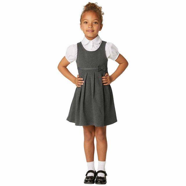 M&S Girls Pinafores Grey 3-4 Years, imported from the UK