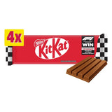 KitKat 4 finger milk chocolate biscuit bar multipack 4x41.5g, UK version