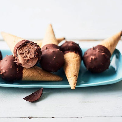 Picard Mini Cornets de Glace au Chocolat 10 Pièces