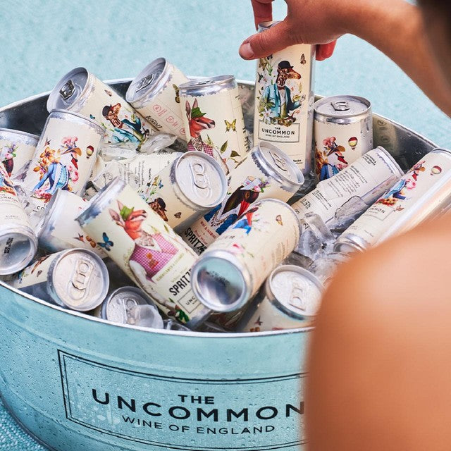 The Uncommon English sparkling wine can 250ml (British brand)