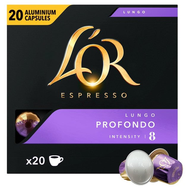 L'OR Lungo Profondo Coffee Pods x20, UK version