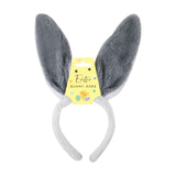 EUROWRAP Fluffy Easter Bunny Headband - British product