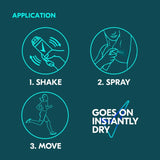 Sure Invisible Ice antiperspirant deodorant spray 150ml (British brand)