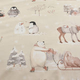 Turner Bianca Winter Friends double duvet cover set - British product