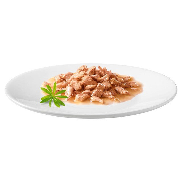 Gourmet wet cat food poultry variety turkey chicken duck 6 x 50g - British product