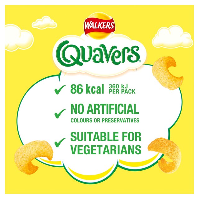 Quavers Cheese potato snacks multipack 12x16g (British brand)