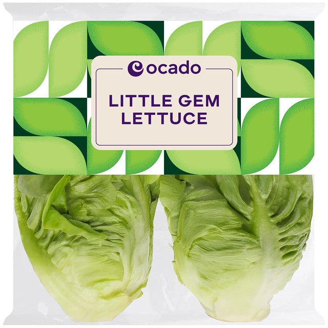 Ocado Little Gem lettuce 2 per pack, imported from the UK
