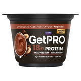 GetPro high protein chocolate hazelnut pudding 180g, UK version