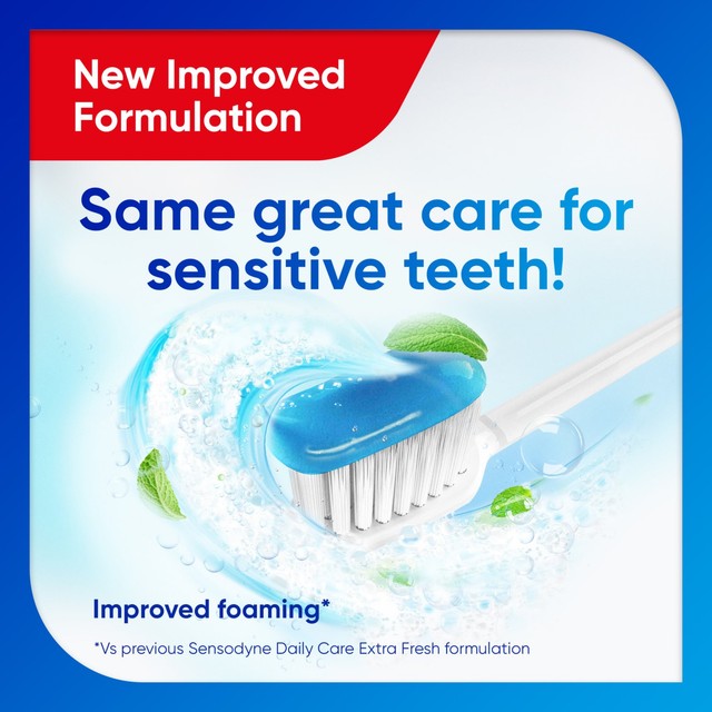 Sensodyne toothpaste Extra Fresh 75ml (British brand)