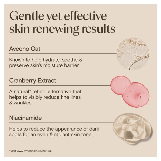 Aveeno Age Renewal Face Cream 50ml - British product