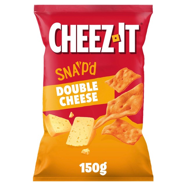 Cheez-it Double Cheese baked snacks 150g - British product