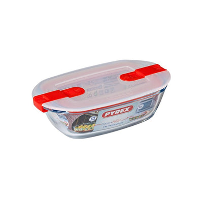 Pyrex Cook & Heat Rectangular Glass Dish 0.35L