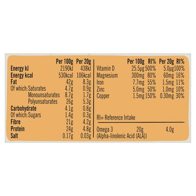 Graines de lin moulues, cultures bio, vitamine D Linwoods 360g