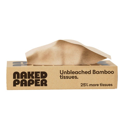 Naked Paper Ubleket bambustørkepapir 100 ark