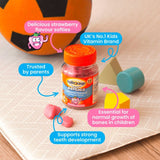 Haliborange Kids Calcium & Vitamin D Strawberry Gummies 60 Gummies, UK version