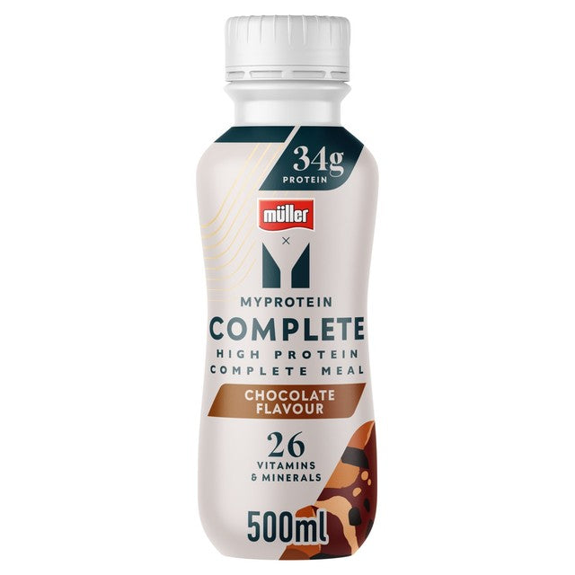Muller chocolate protein shake 500ml, imported from the UK