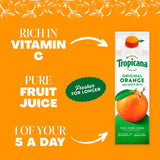 Tropicana orange juice with bits 850ml (British brand)