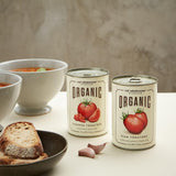 Eat Wholesome organic peeled plum tomatoes 400g - British product