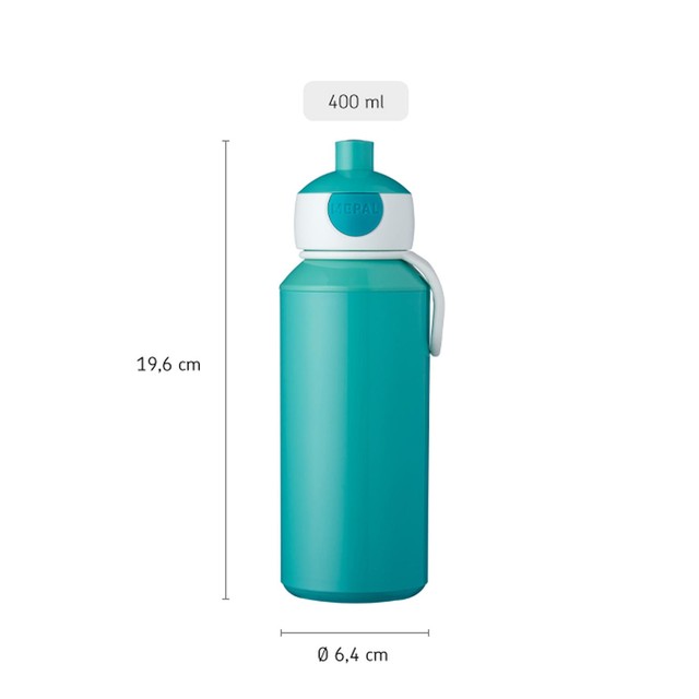 Mepal pop-up drinking bottle Stitch 400ml, imported from the UK