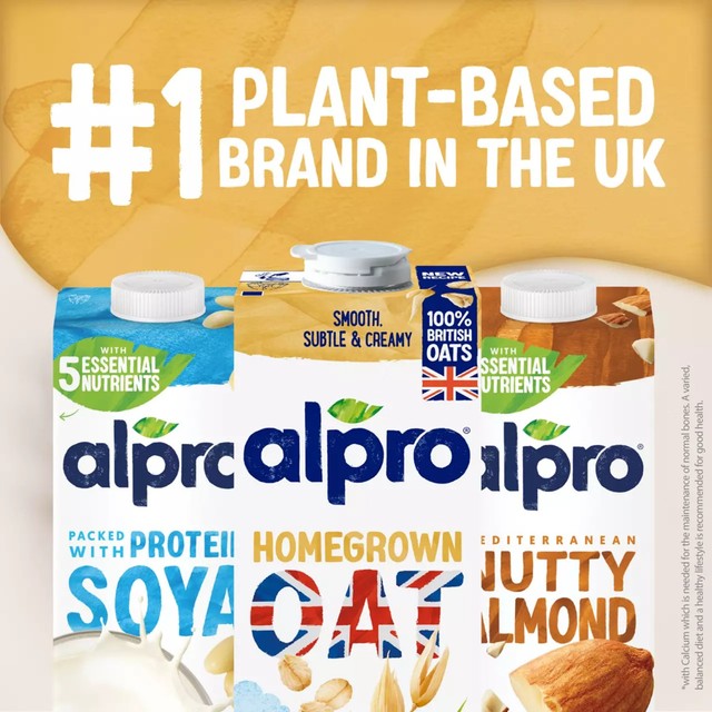 Alpro Oat Long Life Dairy Free Drink 1L - British product