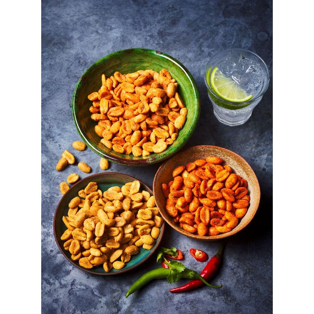 M&S Spicy Buffalo Wing Peanuts 200g, imported from the UK