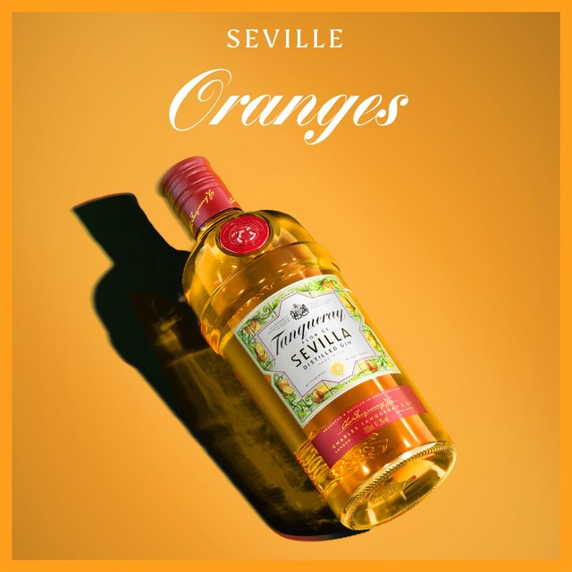 Tanqueray Flor de Sevilla flavoured gin 70cl (British brand)