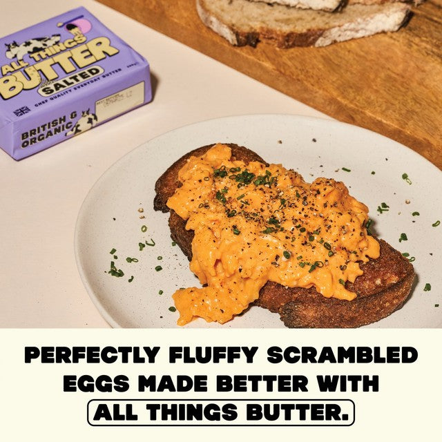 All Things Butter organic salted butter 200g - British product