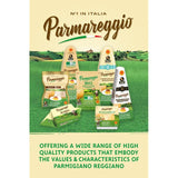 Parmareggio Parmigiano Reggiano Organic cheese 150g, imported from the UK