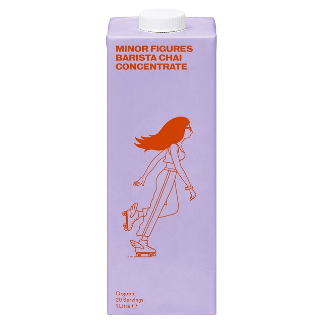 Minor Figures organic chai concentrate 1L, imported from the UK