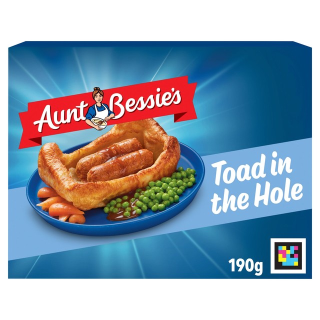 Aunt Bessie's Toad in the Hole frozen meal 190g - British product