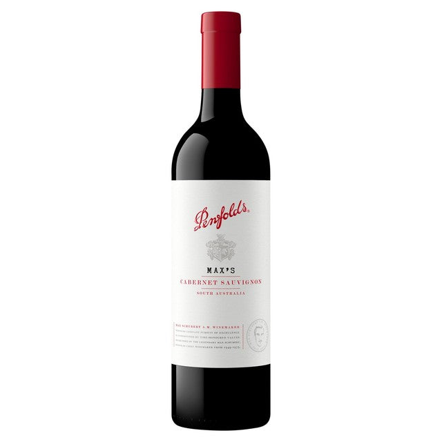 Penfolds Max's Cabernet Sauvignon wine 75cl, imported from the UK